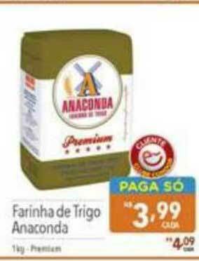 Supermercados Condor Farinha De Trigo Anaconda 1kg oferta