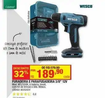 Leroy Merlin Furadeira E Para Fusadeira 3-8 oferta