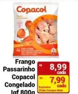 Frango Passarinho Copacol Congelado Iqf