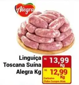 Linguiça Toscana Suína Alegra