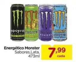 Carrefour Energético Monster Sabores,Lata, oferta