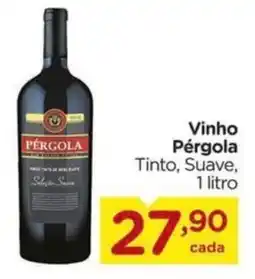 Carrefour Vinho Pérgola Tinto, Suave, oferta