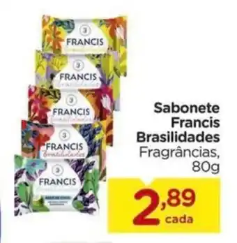Carrefour Sabonete Francis Brasilidades Fragrâncias, oferta