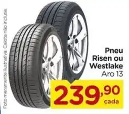 Carrefour Pneu Risen ou Westlake Aro 13 oferta