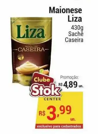 Stok Center Mainose Liza 430g oferta