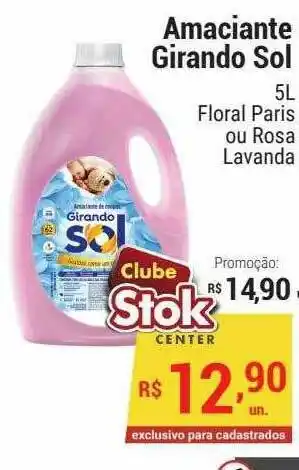 Stok Center Amaciante Girando Sol 5L oferta
