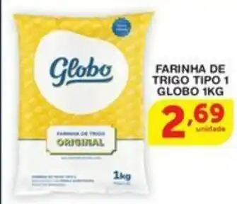 Roldão FARINHA DE TRIGO TIPO 1 GLOBO oferta