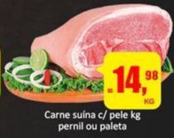 Atacado Máximo Carne Suina c. pele 1kg pernil ou Paleta oferta
