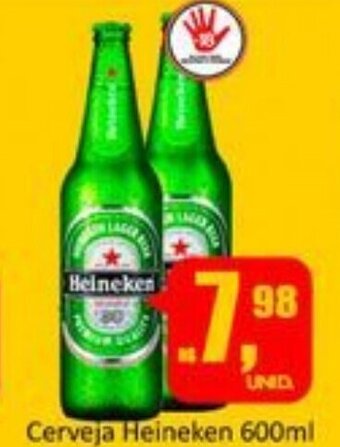 Atacado Máximo Cerveja Heineken 600ml oferta