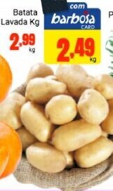Barbosa Supermercados Batata Lavada 1kg oferta