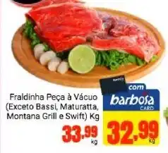 Barbosa Supermercados Fraldinha Peca a Vacuo 1kg oferta