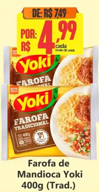 Big Supermercados Farofa de Mandioca Yoki (Trad.) oferta