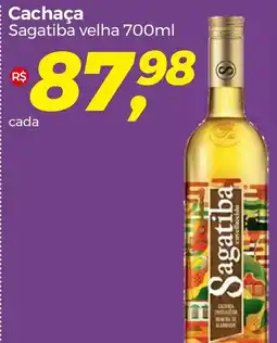 Frangolândia Cachaça Sagatiba velha oferta