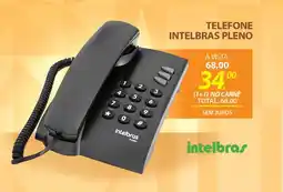 Lojas Cem Telefone intelbras pleno oferta