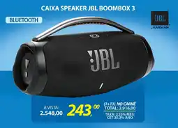 Lojas Cem Caixa speaker jbl boombox 3 oferta