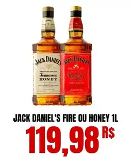 Mercadão Atacadista Jack Daniel's fire ou honey oferta