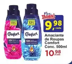 Rossi Supermercado Amaciante de Roupas Comfort Conc. oferta