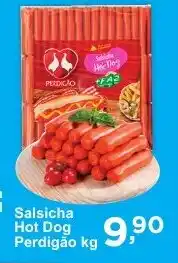 Rossi Supermercado Salsicha Hot Dog Perdigão oferta