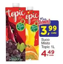 Rossi Supermercado Suco Misto Topic oferta