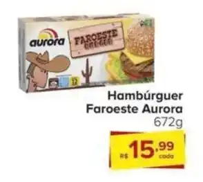 Carrefour Hambúrguer Faroeste Aurora oferta