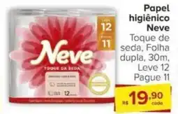 Carrefour Papel higiênico Neve oferta
