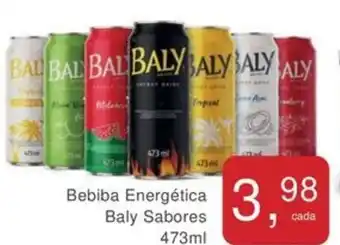 Mineirão Atacarejo Bebiba Energética Baly Sabores oferta