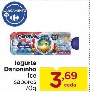 Carrefour Iogurte Danoninho Ice 70g oferta