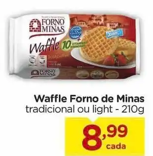 Carrefour Waffle Forno de Minas 210g oferta