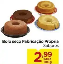 Carrefour Bolo seco Fabricação Propria Sabores oferta