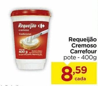 Carrefour Requeijao Cremoso Carrefour 400g oferta