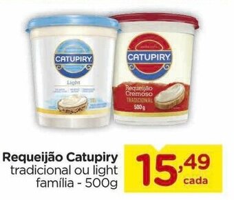 Carrefour Requeijao Catupiry 500g oferta