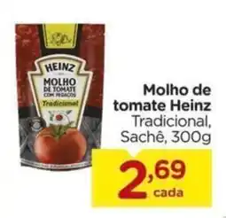 Carrefour Molho de tomate Heinz Tradicional, Sachê, oferta