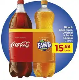 Carrefour Bipack Coca-Cola, Original + Fanta Laranja oferta
