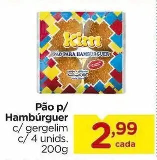 Carrefour Pao p/ Hamburguer 200g oferta