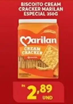 Atacadão Centro Sul Biscoito Cream Cracker Marilan Especial 350g oferta