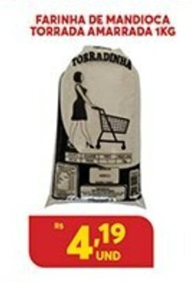 Farinha De Mandioca Torradinha Amarrada 1kg
