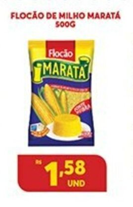 Atacadão Centro Sul Flocao de Milho Marata 500g oferta