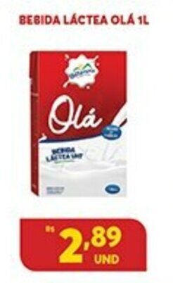 Atacadão Centro Sul Bebida lactea Ola 1L oferta