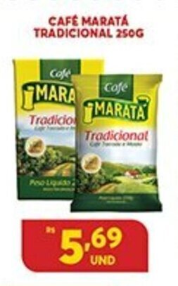 Atacadão Centro Sul Cafe Marata Tradicional 250g oferta
