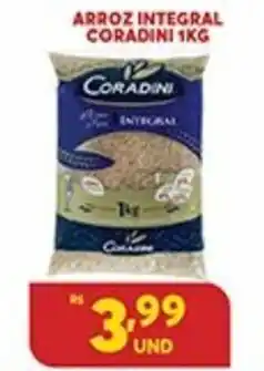 Atacadão Centro Sul Arroz Integral Coradini 1kg oferta