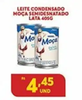 Atacadão Centro Sul Leite Condensado Moca Semidesnatado Lata 405g oferta