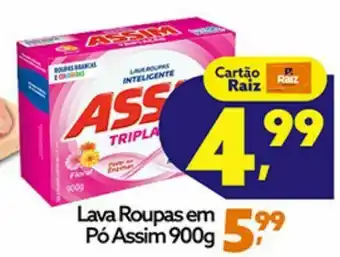 Lava roupas em pó assim 900g