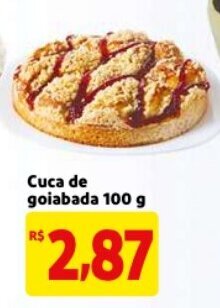 Mercado Extra Cuca de Goiabada 100g oferta