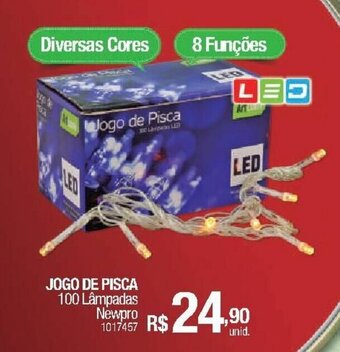 Milium Jogo de Pisca 100 Lampadas oferta