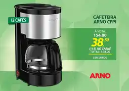 Lojas Cem Cafeteira arno cfpi oferta