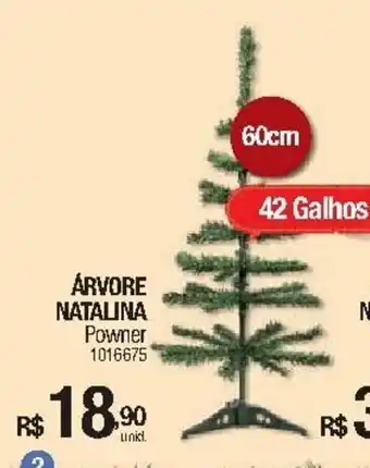 Milium Arvore Natalina 60cm 42 Galhos oferta