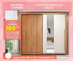 Lojas Cem Roupeiro cayenne oferta
