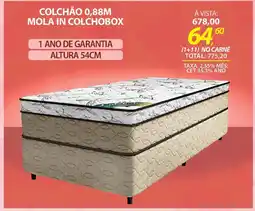 Colchão mola in colchobox