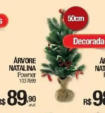 Milium Arvore Natalina 50cm Decorada oferta