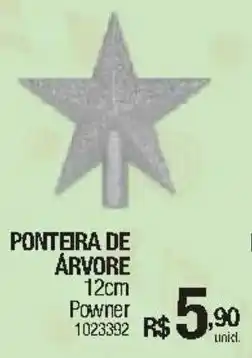 Ponteira de Arvore 12cm